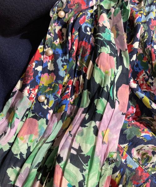 JUNYA WATANABE COMME des GARCONS（ジュンヤワタナベ コムデギャルソン）JUNYA WATANABE COMME des GARCONS (ジュンヤワタナベ コムデギャルソン) ドッキングロングPコート ネイビー サイズ:Sの古着・服飾アイテム