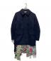 JUNYA WATANABE COMME des GARCONS（ジュンヤワタナベ コムデギャルソン）の古着「ドッキングロングPコート」｜ネイビー