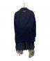 JUNYA WATANABE COMME des GARCONS (ジュンヤワタナベ コムデギャルソン) ドッキングロングPコート ネイビー サイズ:S：38000円