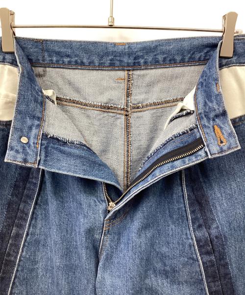 stein（シュタイン）stein (シュタイン) RECONSTRUCTION DENIM インディゴ サイズ:Sの古着・服飾アイテム