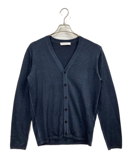 Cruciani（クルチアーニ）Cruciani (クルチアーニ) ウールカーディガン ネイビー サイズ:44の古着・服飾アイテム