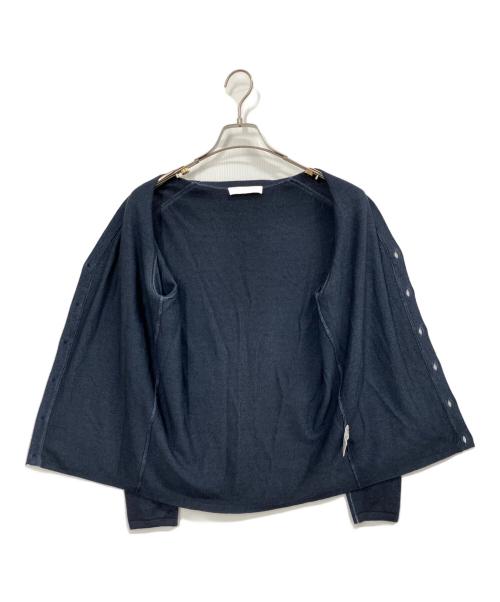 Cruciani（クルチアーニ）Cruciani (クルチアーニ) ウールカーディガン ネイビー サイズ:44の古着・服飾アイテム