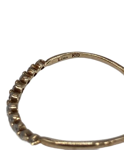 Lilas（リラ）Lilas (リラ) AP10ピースラインダイヤリング サイズ:8号の古着・服飾アイテム