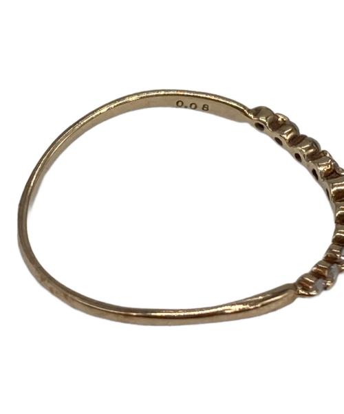 Lilas（リラ）Lilas (リラ) AP10ピースラインダイヤリング サイズ:8号の古着・服飾アイテム