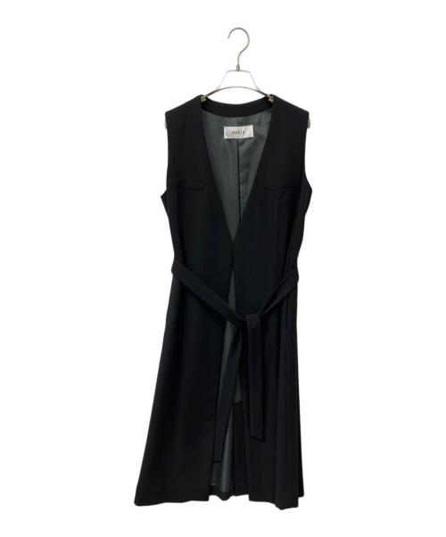 SOEJU（ソージュ）SOEJU (ソージュ) ウールライクロングジレ グレー サイズ:Freeの古着・服飾アイテム