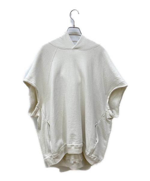 ARGUE（アーギュ）ARGUE (アーギュ) ドライコットンプレーンスウェットフーディ アイボリー サイズ: Freeの古着・服飾アイテム