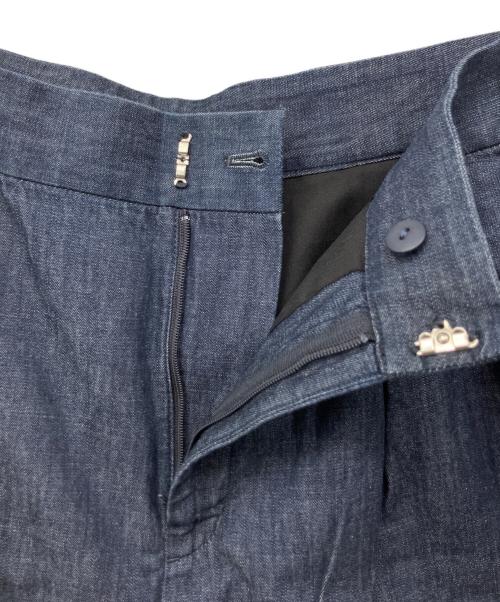 CELFORD（セルフォード）CELFORD (セルフォード) タックショートパンツ インディゴ サイズ:38の古着・服飾アイテム