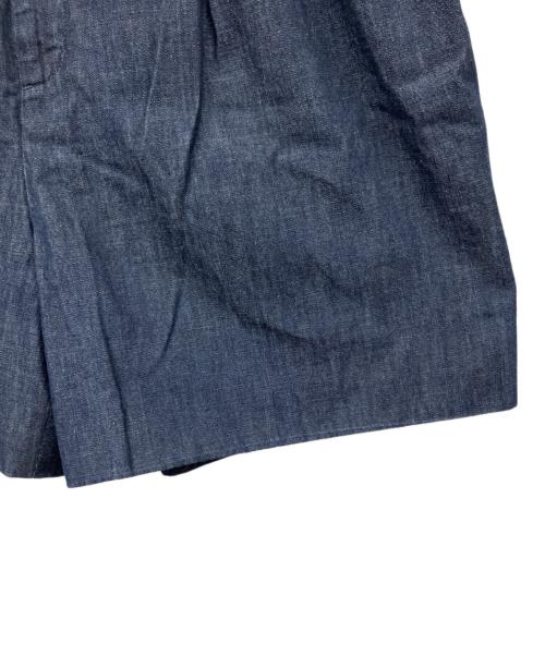 CELFORD（セルフォード）CELFORD (セルフォード) タックショートパンツ インディゴ サイズ:38の古着・服飾アイテム