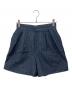 CELFORD（セルフォード）の古着「タックショートパンツ」｜インディゴ