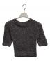 yo BIOTOP（ヨー ビオトープ）の古着「Glitter knit」｜ブラック