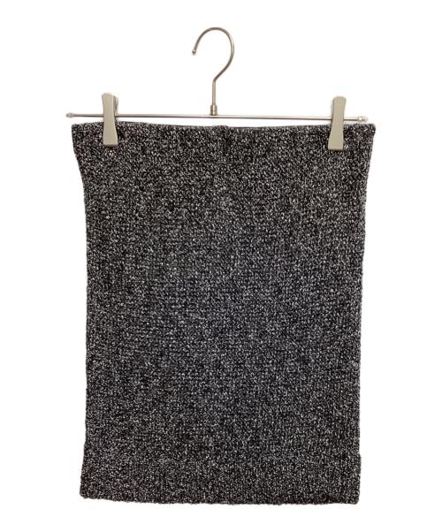 yo BIOTOP（ヨー ビオトープ）yo BIOTOP (ヨー ビオトープ) Glitter mini skirt ブラック サイズ:Freeの古着・服飾アイテム