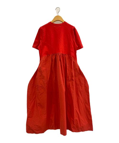 HeRIN.CYE（ヘリンドットサイ）HeRIN.CYE (ヘリンドットサイ) Dimension dress レッド サイズ:FREEの古着・服飾アイテム