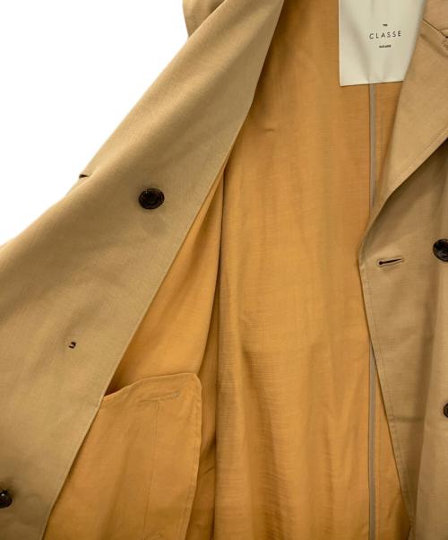 THE CLASS DoCLASSE（ザクラス ドゥクラッセ）THE CLASS DoCLASSE (ザクラス ドゥクラッセ) トレンチジレ ブラウン サイズ:9の古着・服飾アイテム