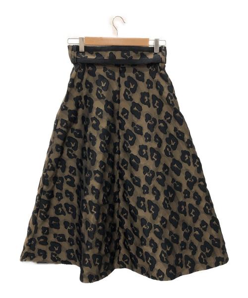 Pinky & Dianne（ピンキーアンドダイアン）Pinky & Dianne (ピンキーアンドダイアン) 3DアニマルJQフレアスカート サイズ:ＳＩＺＥ３６の古着・服飾アイテム