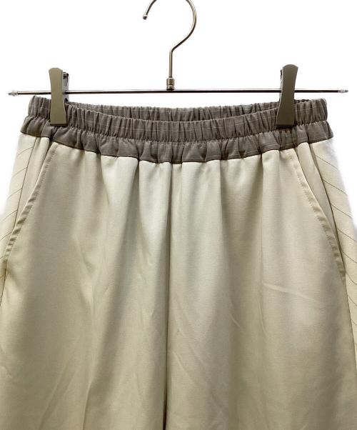 eimee law（エイミーロウ）eimee law (エイミーロウ) バイヤスライン微配ストライプパンツ ベージュ サイズ:FREEの古着・服飾アイテム