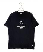 MONCLER×FRAGMENT DESIGNモンクレール×フラグメントデザイン）の古着「MAGLIA T-SHIRT」｜ブラック