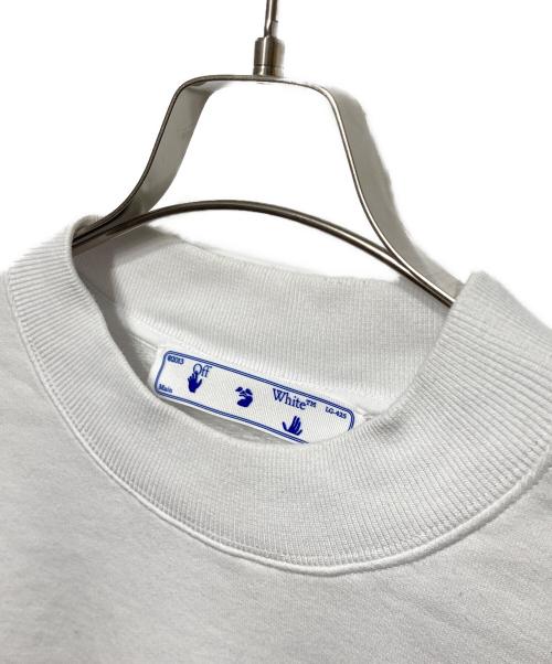OFFWHITE（オフホワイト）OFFWHITE (オフホワイト) バックアロープリントクルーネックスウェット ホワイト サイズ:Ｓの古着・服飾アイテム