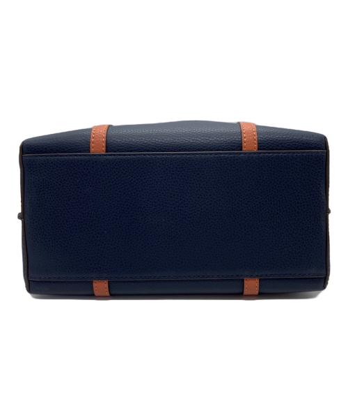 TORY BURCH（トリーバーチ）TORY BURCH (トリーバーチ) COMPARTMENT SMALL TOTE ネイビーの古着・服飾アイテム