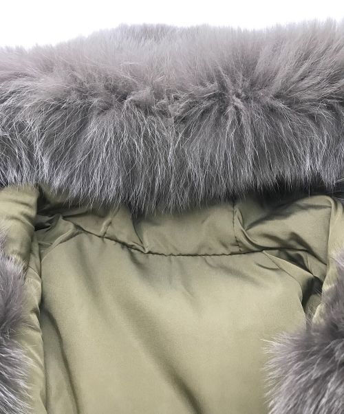 GRACE CONTINENTAL（（グレースコンチネンタル）GRACE CONTINENTAL (（グレースコンチネンタル) リバーシブルブルゾン ブラウン サイズ:36の古着・服飾アイテム