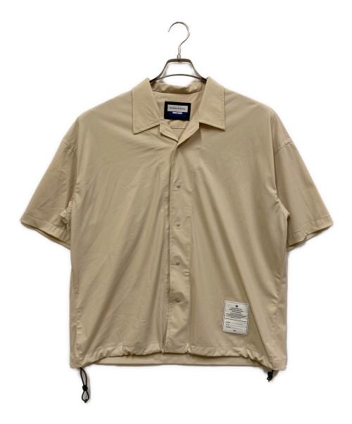 MAISON SPECIAL（メゾンスペシャル）MAISON SPECIAL (メゾンスペシャル) ハイテンション裾ドローコードシャツ ベージュ サイズ:SIZE 0の古着・服飾アイテム