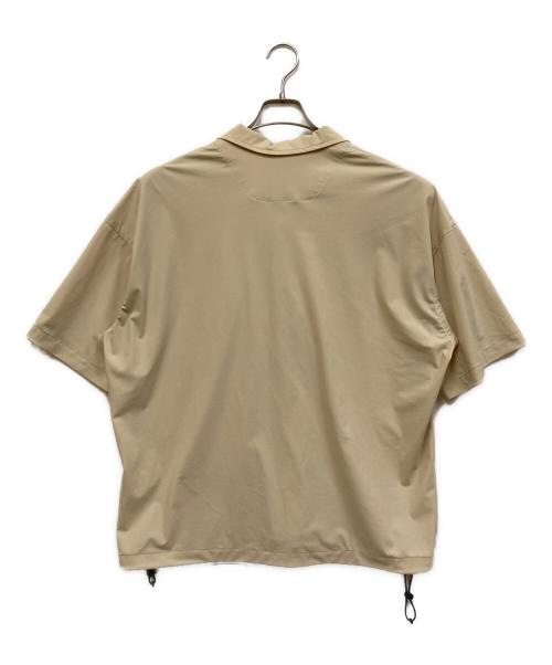 MAISON SPECIAL（メゾンスペシャル）MAISON SPECIAL (メゾンスペシャル) ハイテンション裾ドローコードシャツ ベージュ サイズ:SIZE 0の古着・服飾アイテム