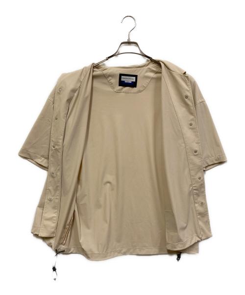 MAISON SPECIAL（メゾンスペシャル）MAISON SPECIAL (メゾンスペシャル) ハイテンション裾ドローコードシャツ ベージュ サイズ:SIZE 0の古着・服飾アイテム