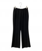 EVERYDAY I LIKE.エヴリデイ アイ ライク）の古着「イージーフレアパンツ」｜ブラック