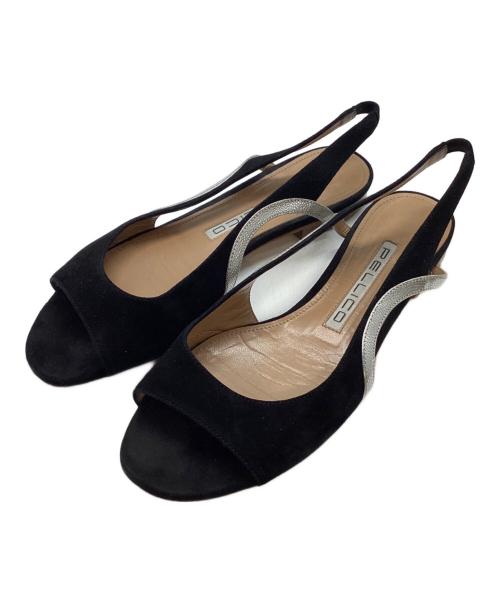 PELLICO（ペリーコ）PELLICO (ペリーコ) バックストラップサンダル ブラック サイズ:SIZE 37の古着・服飾アイテム
