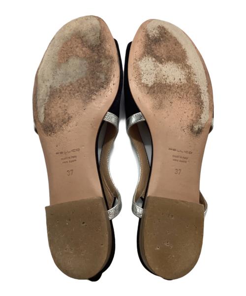 PELLICO（ペリーコ）PELLICO (ペリーコ) バックストラップサンダル ブラック サイズ:SIZE 37の古着・服飾アイテム
