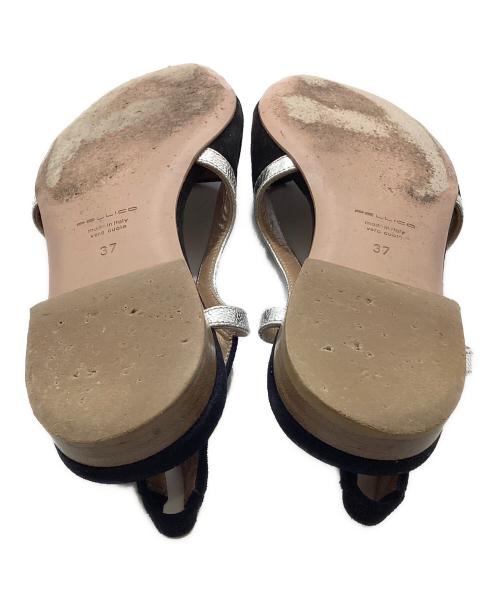 PELLICO（ペリーコ）PELLICO (ペリーコ) バックストラップサンダル ブラック サイズ:SIZE 37の古着・服飾アイテム