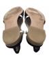中古・古着 PELLICO (ペリーコ) バックストラップサンダル ブラック サイズ:SIZE 37：2000円