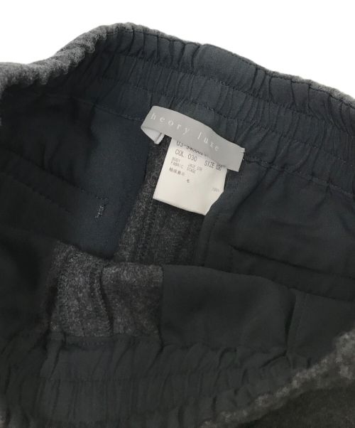 theory luxe（セオリーリュクス）theory luxe (セオリーリュクス) ウールワイドパンツ グレー サイズ:30の古着・服飾アイテム