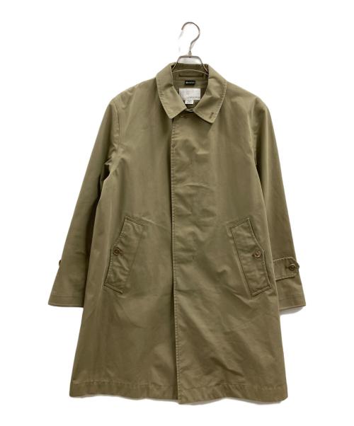 nanamica（ナナミカ）nanamica (ナナミカ) nanamica　ゴアテックスステンカラーコート カーキ サイズ:Sの古着・服飾アイテム