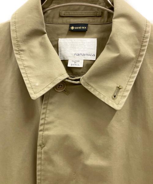 nanamica（ナナミカ）nanamica (ナナミカ) nanamica　ゴアテックスステンカラーコート カーキ サイズ:Sの古着・服飾アイテム