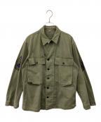 US ARMYユーエスアーミー）の古着「M-43 HBTジャケット」｜カーキ
