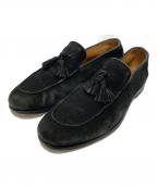 IL MOCASSINO×ESTNATIONイルモカシーノ×エストネーション）の古着「タッセルローファー」｜ブラック