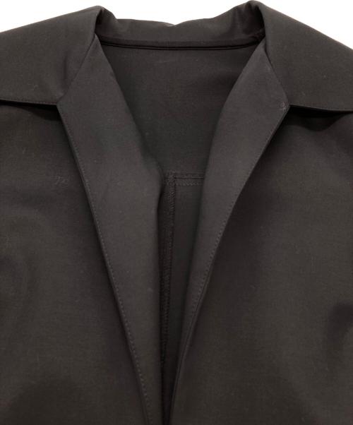 Adam et Rope（アダム エ ロペ）Adam et Rope (アダム エ ロペ) タックスリーブスキッパーシャツ ブラック サイズ:-の古着・服飾アイテム