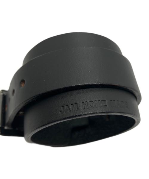 JAM HOME MADE（ジャムホームメイド）JAM HOME MADE (ジャムホームメイド) レザーブレスレットシングルバックル-LaVish- ブラックの古着・服飾アイテム