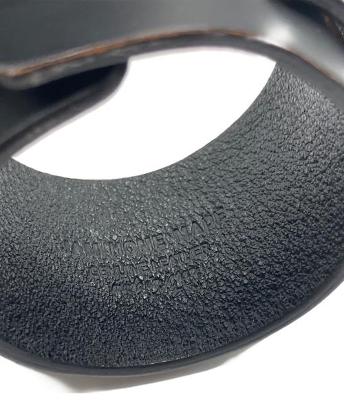 JAM HOME MADE（ジャムホームメイド）JAM HOME MADE (ジャムホームメイド) レザーブレスレットシングルバックル-LaVish- ブラックの古着・服飾アイテム