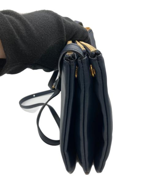 CELINE（セリーヌ）CELINE (セリーヌ) トリオラージ ネイビーの古着・服飾アイテム