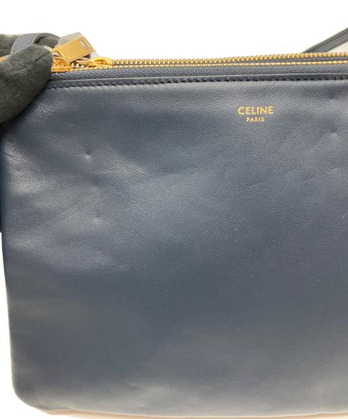 CELINE（セリーヌ）CELINE (セリーヌ) トリオラージ ネイビーの古着・服飾アイテム