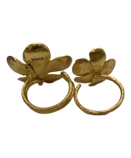 KAJA BIJOUX（カジャ・ビジュー）KAJA BIJOUX (カジャ・ビジュー) キャリーフラワーリング サイズ:無の古着・服飾アイテム