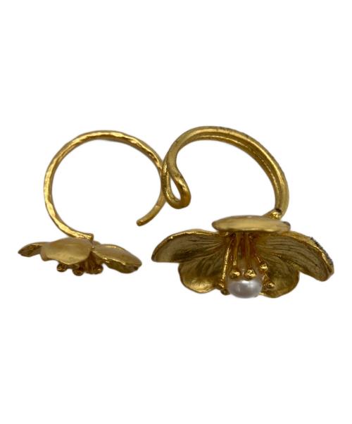 KAJA BIJOUX（カジャ・ビジュー）KAJA BIJOUX (カジャ・ビジュー) キャリーフラワーリング サイズ:無の古着・服飾アイテム