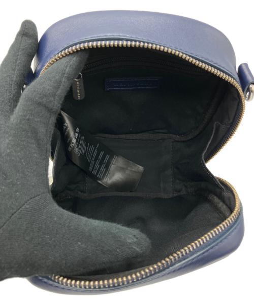 marimekko（マリメッコ）marimekko (マリメッコ) ショルダーバッグ ネイビーの古着・服飾アイテム