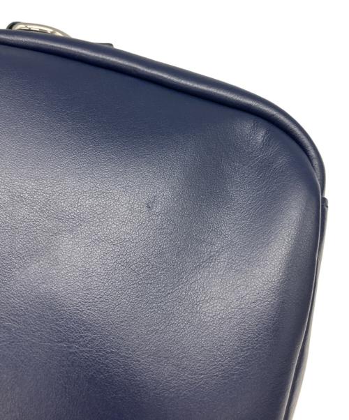 marimekko（マリメッコ）marimekko (マリメッコ) ショルダーバッグ ネイビーの古着・服飾アイテム