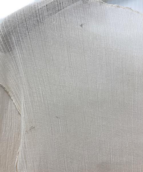 Noble（ノーブル）Noble (ノーブル) シアークレープジャージロングTシャツ ホワイト サイズ:SIZE Freeの古着・服飾アイテム