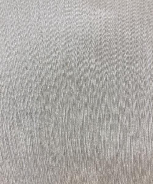 Noble（ノーブル）Noble (ノーブル) シアークレープジャージロングTシャツ ホワイト サイズ:SIZE Freeの古着・服飾アイテム