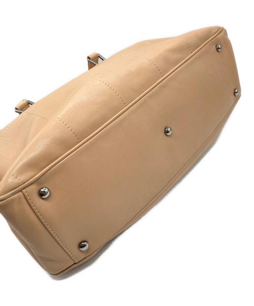 CHANEL（シャネル）CHANEL (シャネル) ミニボストンバッグ ベージュの古着・服飾アイテム