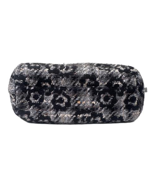 CHANEL（シャネル）CHANEL (シャネル) 2.55 カメリアツイード ショルダーバッグ ブラックの古着・服飾アイテム