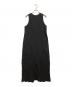 BEAUTY&YOUTH (ビューティーアンドユース) コットン ダブルフェイス マキシワンピース ブラック サイズ:FREE：3980円